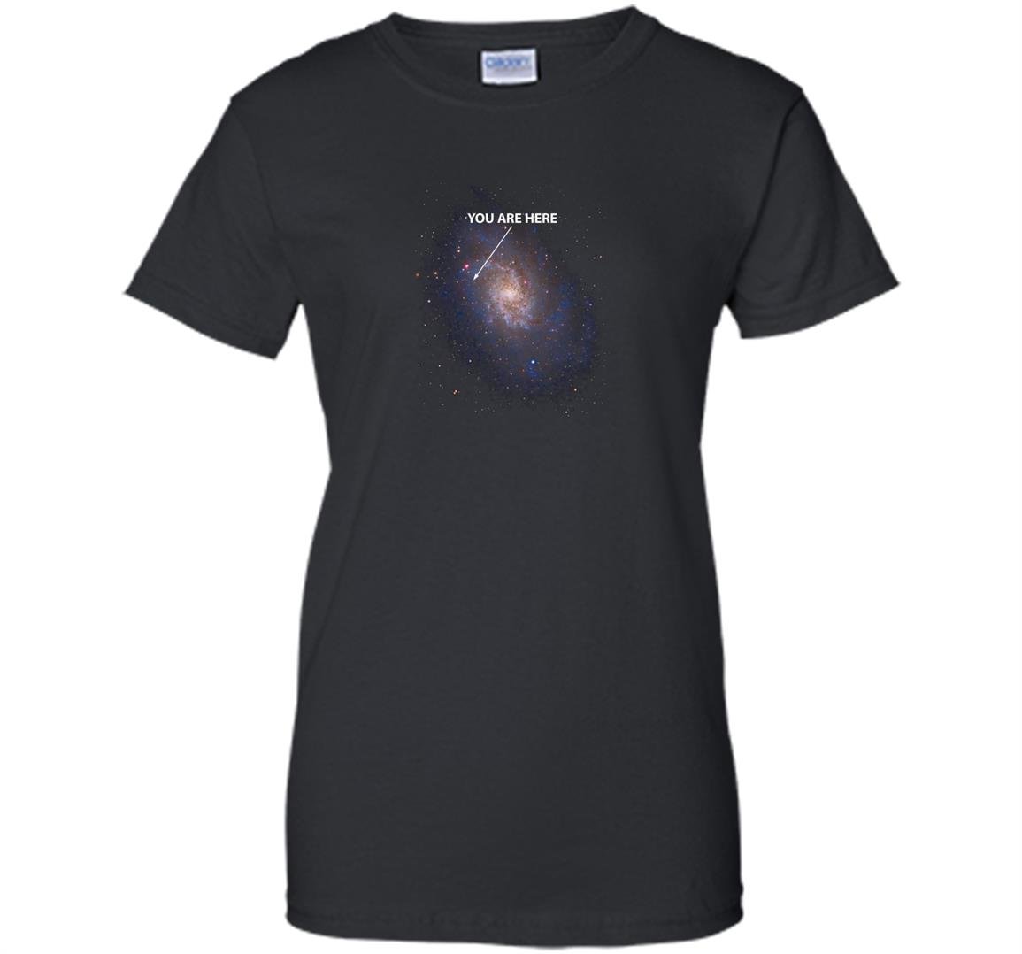 You are here universe galaxy space Women