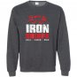 Iron sherpa tri sherpa triathlon haul cheer beer Sweatshirt
