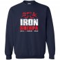 Iron sherpa tri sherpa triathlon haul cheer beer Sweatshirt