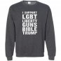 I support liberty guns bible trump funny Sweatshirt