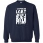 I support liberty guns bible trump funny Sweatshirt