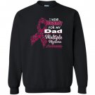 I wear burgundy for my dad multiple myeloma awareness Sweatshirt