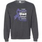 I wear periwinkle for my dad esophageal cancer awareness Sweatshirt