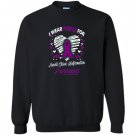 I wear purple for arnold chiari malformation awareness Sweatshirt