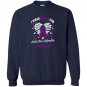 I wear purple for arnold chiari malformation awareness Sweatshirt