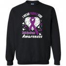 I wear purple for rett syndrome awareness Sweatshirt