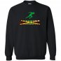 Jamaica runners running Sweatshirt