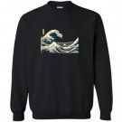 Japanese the great wave off kanagawa vintage art Sweatshirt