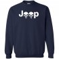 Jeep logo with punisher skulls 4x4 off road wrangler Sweatshirt