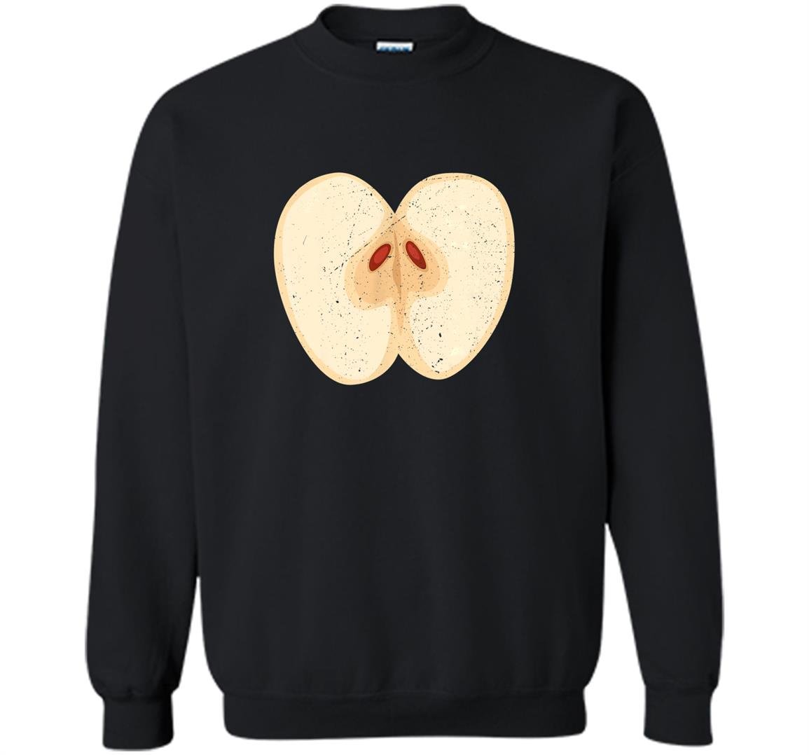 Juicy red apple funny fruit lover halloween costume Sweatshirt