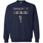 Keepin it brockmire funny plaid baseball Sweatshirt
