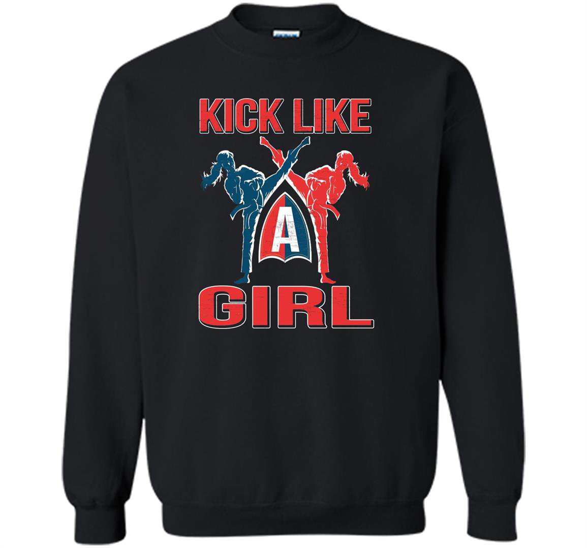 Kick like funny karate battle kickboxing Sweatshirt