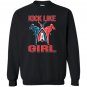 Kick like funny karate battle kickboxing Sweatshirt