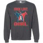 Kick like funny karate battle kickboxing Sweatshirt
