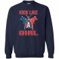 Kick like funny karate battle kickboxing Sweatshirt