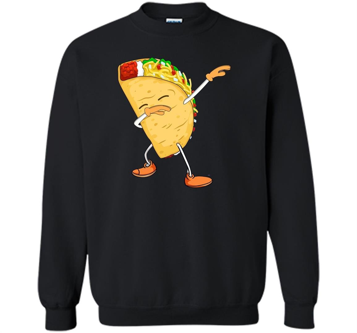 Kids dabbing taco mexican Sweatshirt