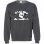 Kiss me im detroitish distressed Sweatshirt