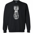 Kurt vonnegut so it goes bomb Sweatshirt