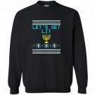 Lets get lit funny hanukkah menorah Sweatshirt