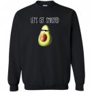 Lets get smashed cool avocado deal with it vegan Sweatshirt