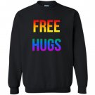 Lgbt gay pride free hugs rainbow Sweatshirt
