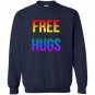 Lgbt gay pride free hugs rainbow Sweatshirt
