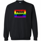 Lgbtq gay pride rainbow support ally proud aunt family Sweatshirt