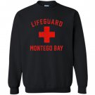 Lifeguard montego bay jamaica beach ocean swim pool Sweatshirt