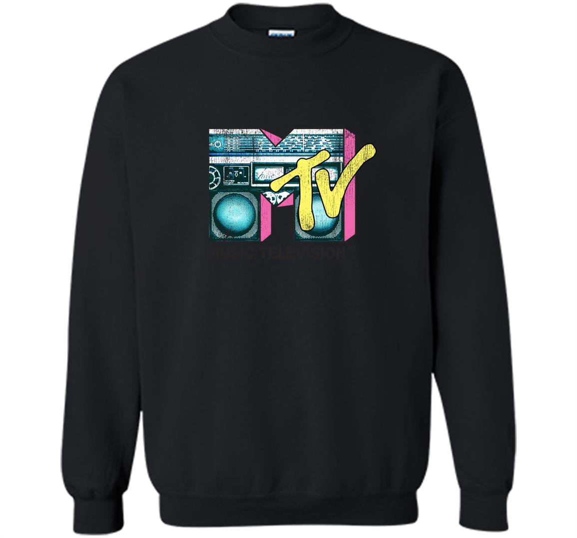 Logo retro teal boombox Sweatshirt