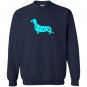 Low rider wiener dog daschund Sweatshirt