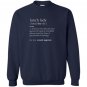 Lunch lady definition funny cute back to school gift Sweatshirt