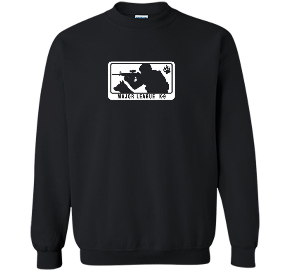 Major league k 9 shooting tactical ops military Sweatshirt