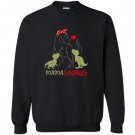 Mamasaurus trex mama i happy have two Sweatshirt