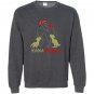 Mamasaurus trex mama i happy have two Sweatshirt