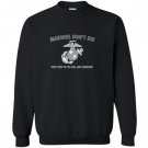 Marines dont die they go to hell and regroup usmc vet Sweatshirt