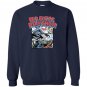 Marvel panther retro comic stacked panel art Sweatshirt