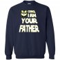 Fathers day corgi i am your father Sweatshirt