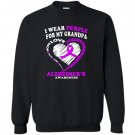 Alzheimers awareness grandpa Sweatshirt