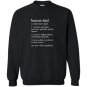 Bonus dad definition funny meaning step father gift Sweatshirt