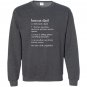Bonus dad definition funny meaning step father gift Sweatshirt
