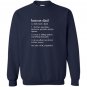 Bonus dad definition funny meaning step father gift Sweatshirt