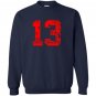 Calidesign red bandana 13 retro bred Sweatshirt