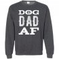 Dog dad af Sweatshirt