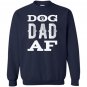 Dog dad af Sweatshirt