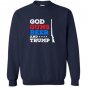 God guns beer and trump 2nd amendment 4th of july Sweatshirt