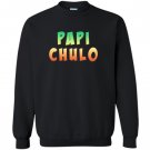 Papi chulo cool padre colorful Sweatshirt