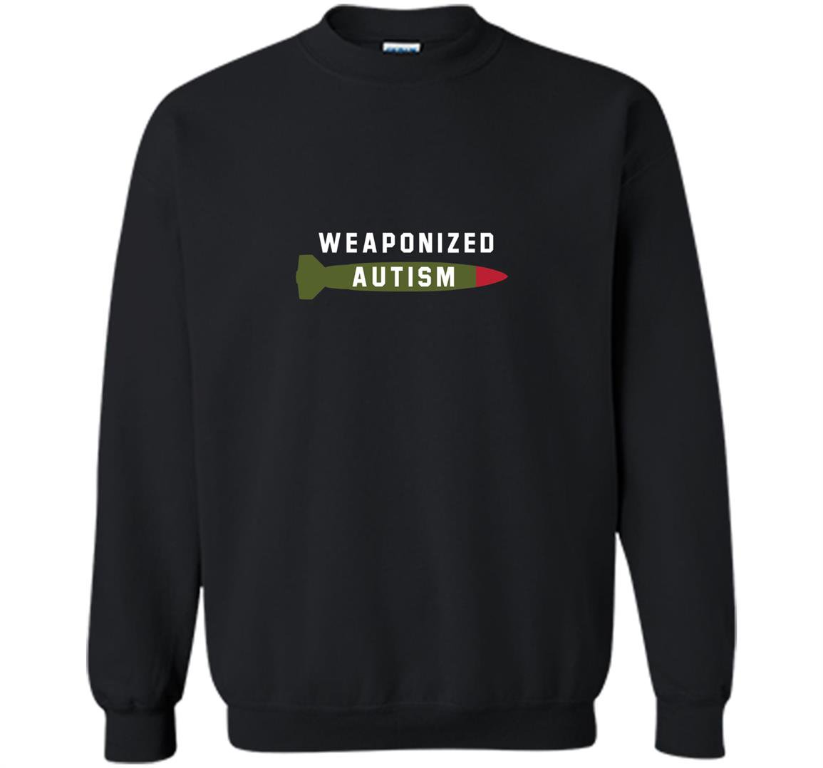 Weaponized autism meme kek Sweatshirt