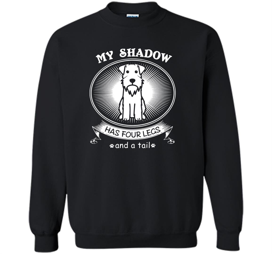 Mini schnauzer gift schnauzer dog shadow Sweatshirt