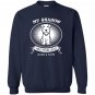 Mini schnauzer gift schnauzer dog shadow Sweatshirt