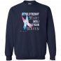 Miscarriage awareness hold in heart heaven pregnancy Sweatshirt